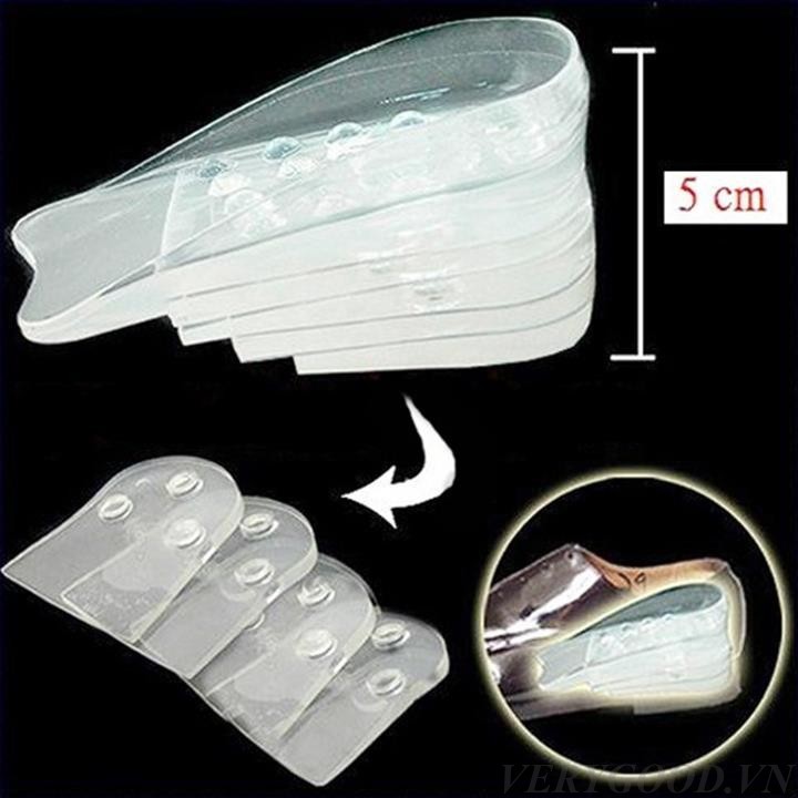 Lót đế độn giày tăng chiều cao 10 miếng cực êm G(ngẫu nhiên)