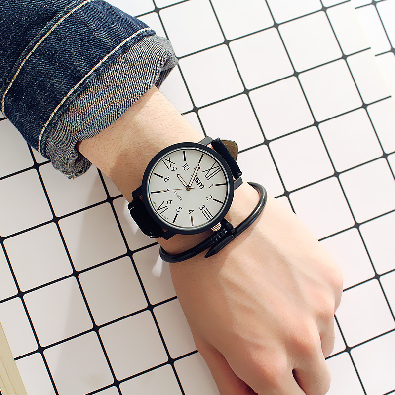( Tặng thêm 1 viên pin trị giá 20k ) Đồng hồ Nam 2 kiểu số xem giờ