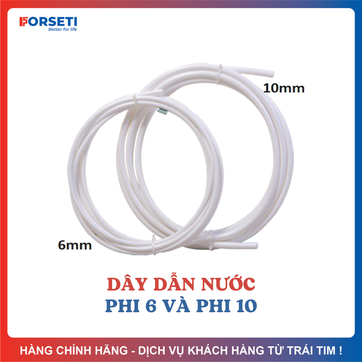 Dây RO 6mm Máy Lọc Nước (1M Dây)
