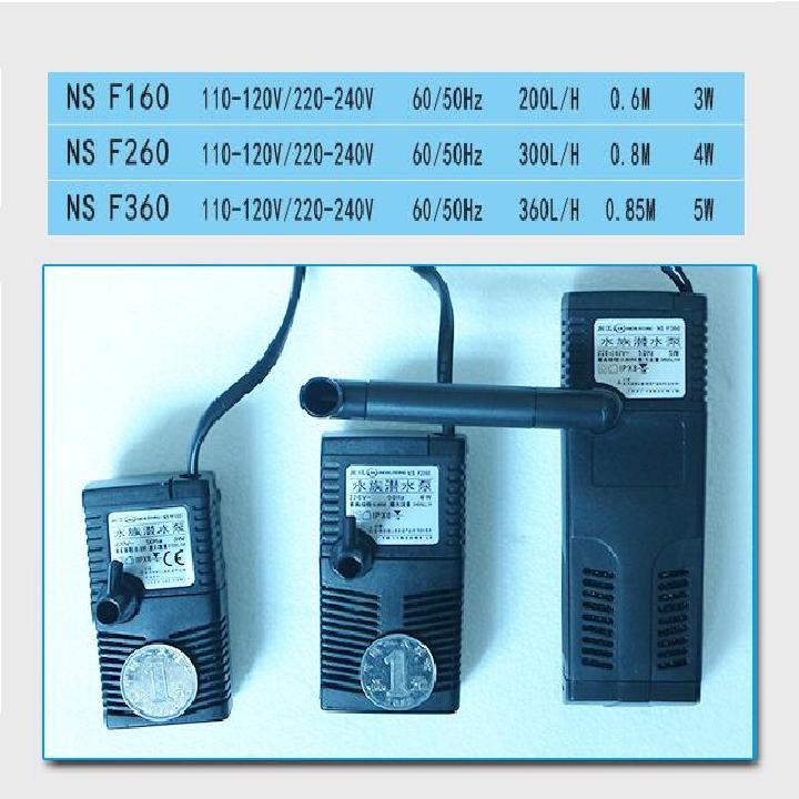 [HCM]Bơm chìm hồ cá 5w hoặc 8w + Dàn tưới mưa