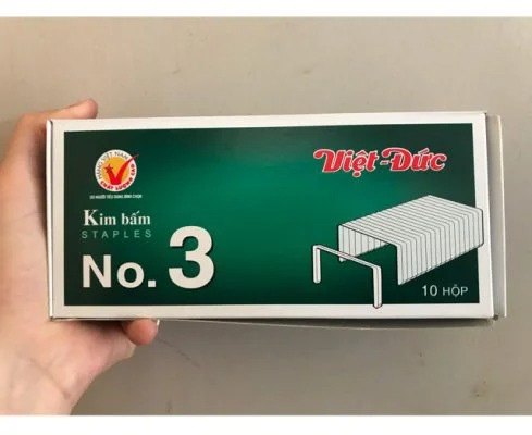 Ghim bấm số 3 - 24/6 Việt Đức Chính Hãng