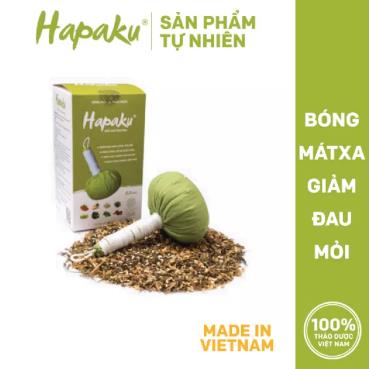 Dụng Cụ Mát - Xa Thảo Dược Hapaku (Hộp 1 bóng)