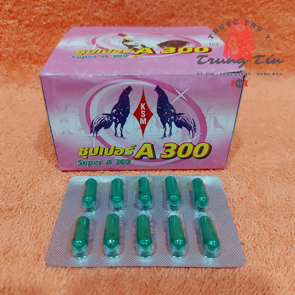 [HCM]A300 - tiêu kén - gom kén (COMBO 1 VĨ / 10 VIÊN) thuốc gà đá , thuoc ga