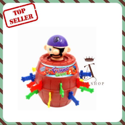 TRÒ CHƠI ĐÂM HẢI TẶC 16 THANH KIẾM game giải trí tập thể vui nhộn đồ chơi trẻ em bé trò may rủi chơi với gia đình bạn bè xuất xứ Nhật Bản toy thư giãn tại quán trà sữa tiệm nước family entertainment toy for kid children