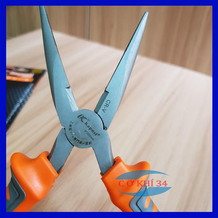 Kìm mỏ nhọn KAPUSI 8 inch Nhật