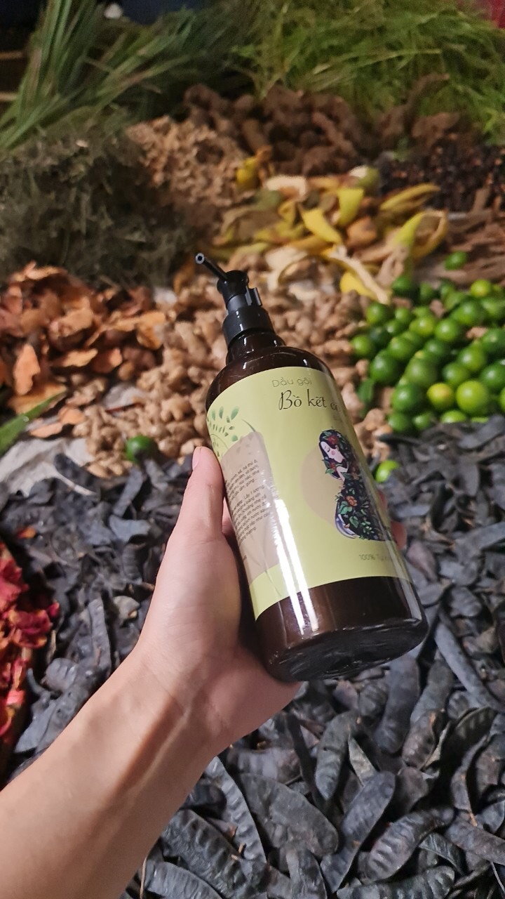 Dầu Gội Bồ Kết Cô Đặc 500ml
