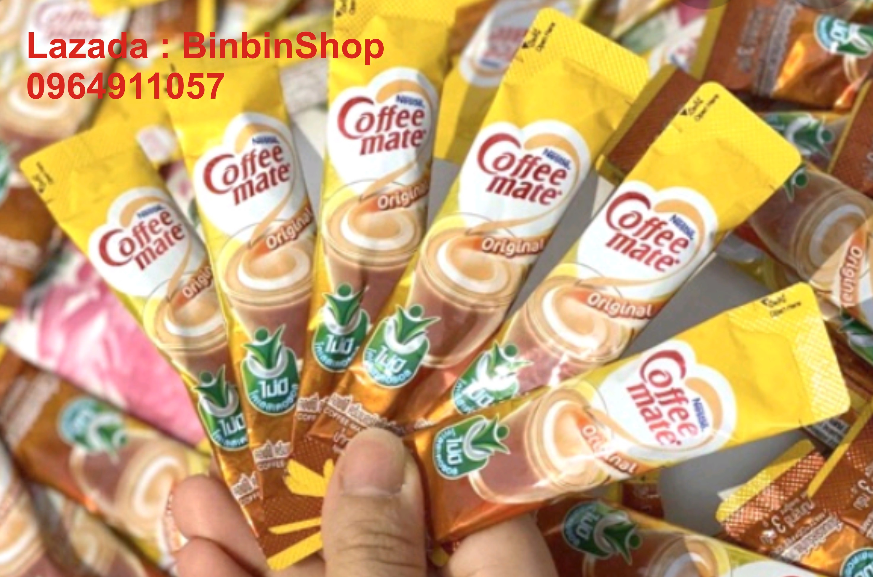 Combo 50 Gói Bột kem Coffee  Mate 3gram