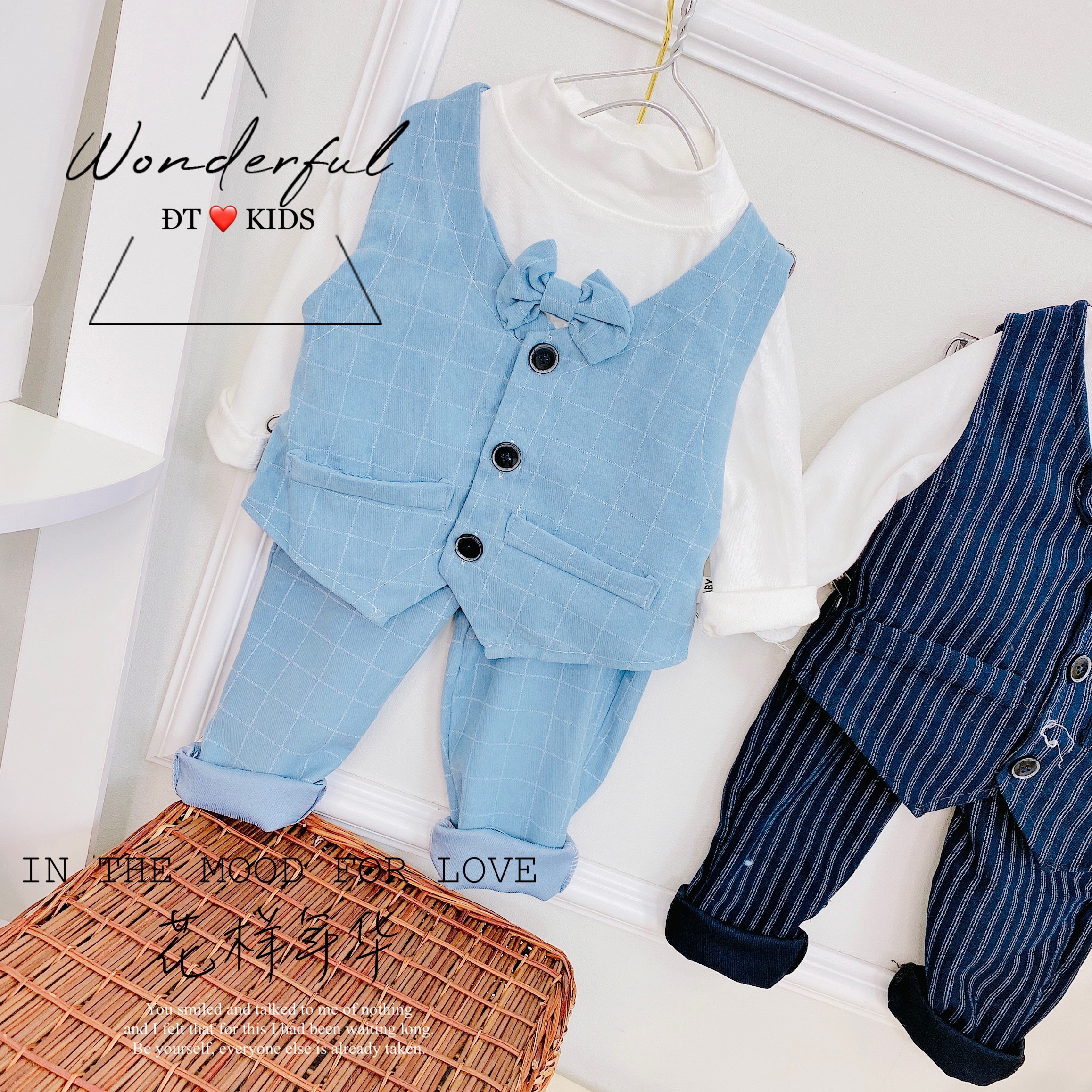 Set véc 3 món cho trai yêu diện Tết