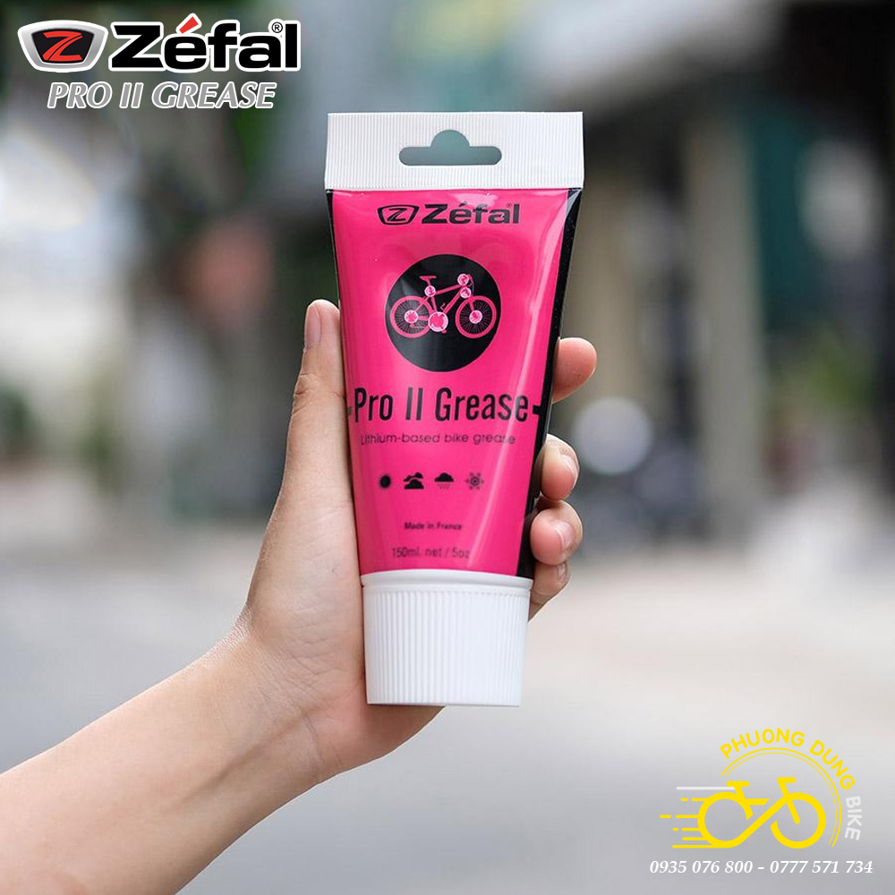 Mỡ bò bôi trơn xe đạp ZEFAL PRO II GREASE 150ml