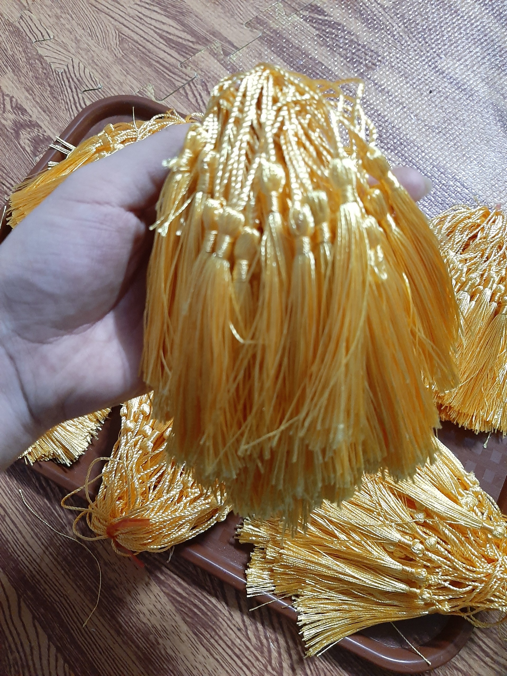 Dây Trang Trí Handmade ( Dây Tua Rua) 13cm