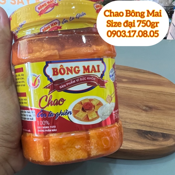 Chao bông mai size đại (750gr)
