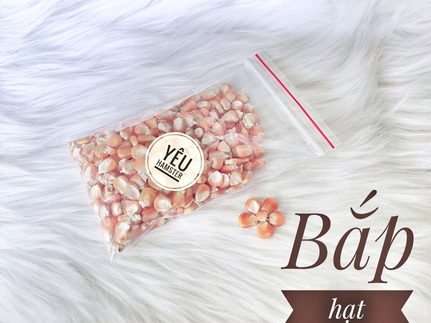 Mài răng cho hamster - Bắp hạt - 100gr