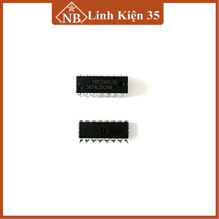 IC 74LS83 4-bit Binary Full Adder DIP16 linh kiện điện tử 16 chân cắm