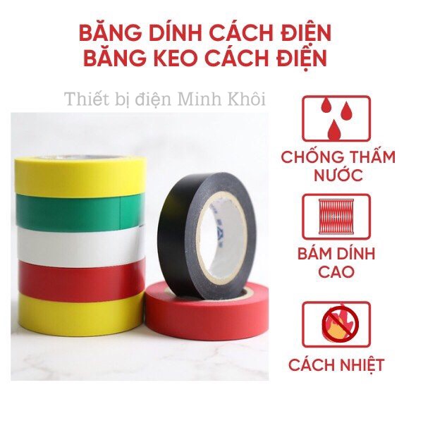Băng dính cách điện NANO chịu nhiệt - Băng keo cách điện- Băng dính chống nước, băng keo chắc chắn