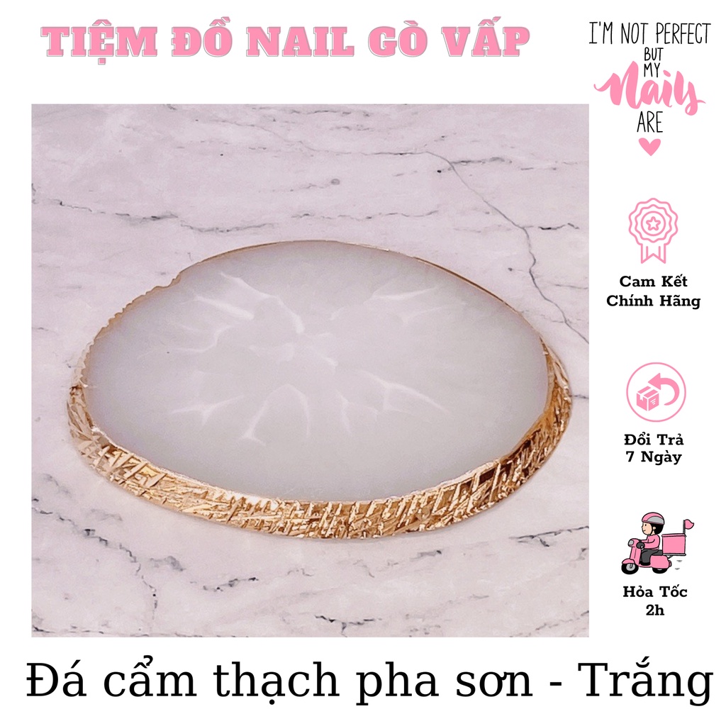 Đá Cẩm Thạch Pha Màu Sơn Gel - Dụng Cụ Làm Nail