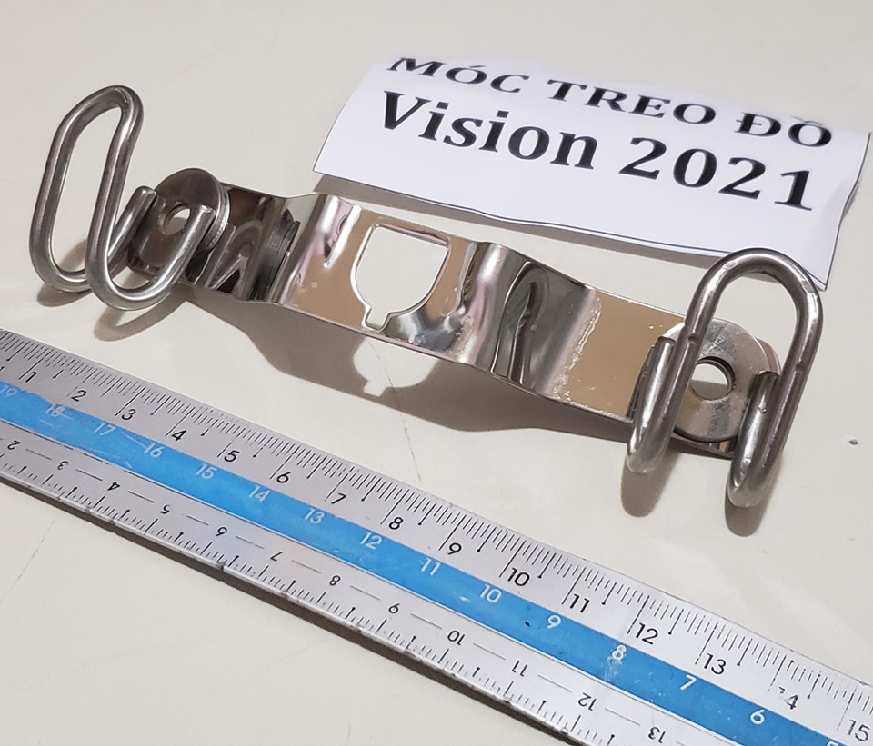 [HCM]MÓC TREO ĐỒ VISION 2021 INOX
