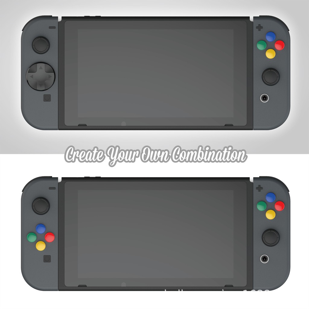 Bộ Nút Skull & Co. D-Pad Button Cap cho tay cầm Joy-Con – Nintendo Switch