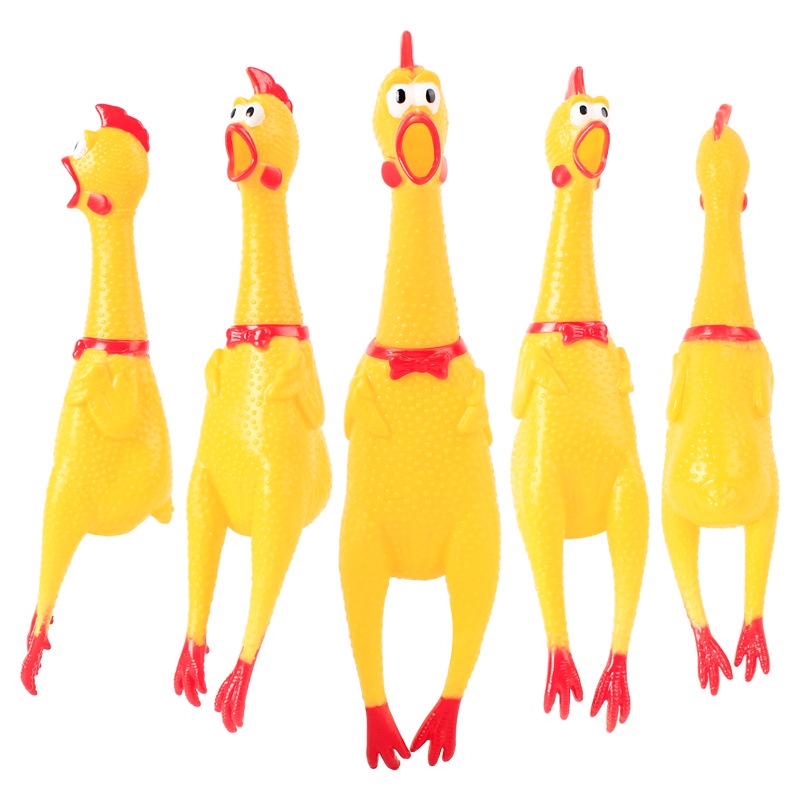 Gà đồ chơi - Đồ chơi gặm cho chó mèo