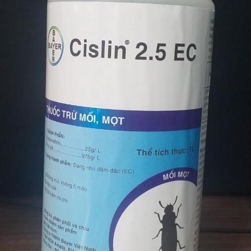 THUOC DIET MỐI, MỌT CISLIN 2,5EC(BEYER) CHAI 1LIT