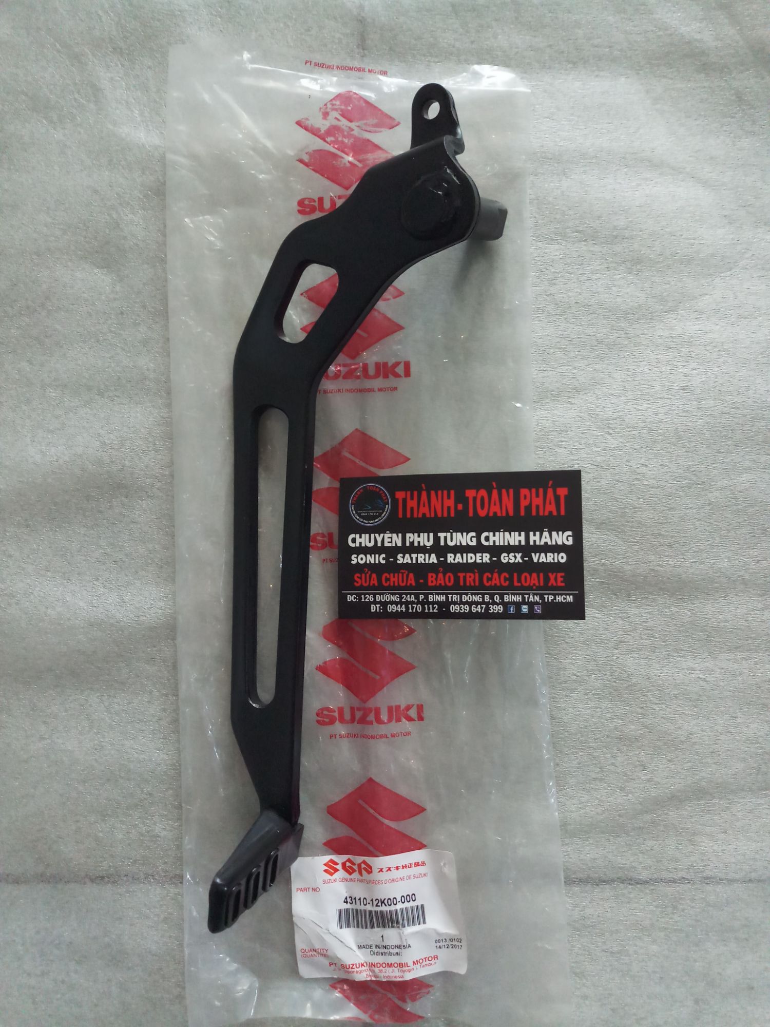 Chân thắng Satria Fi