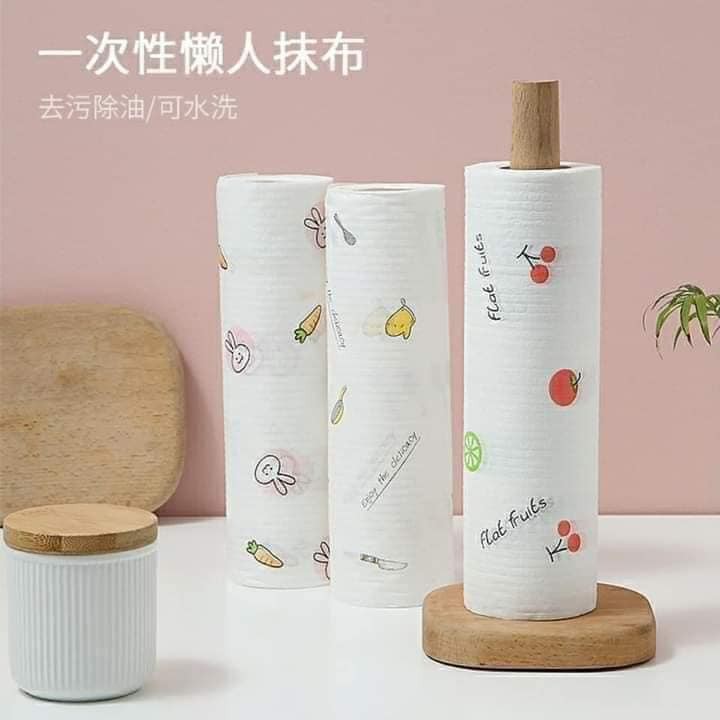 CUỘN GIẤY VẢI LAU KHÔNG DỆT ĐA NĂNG