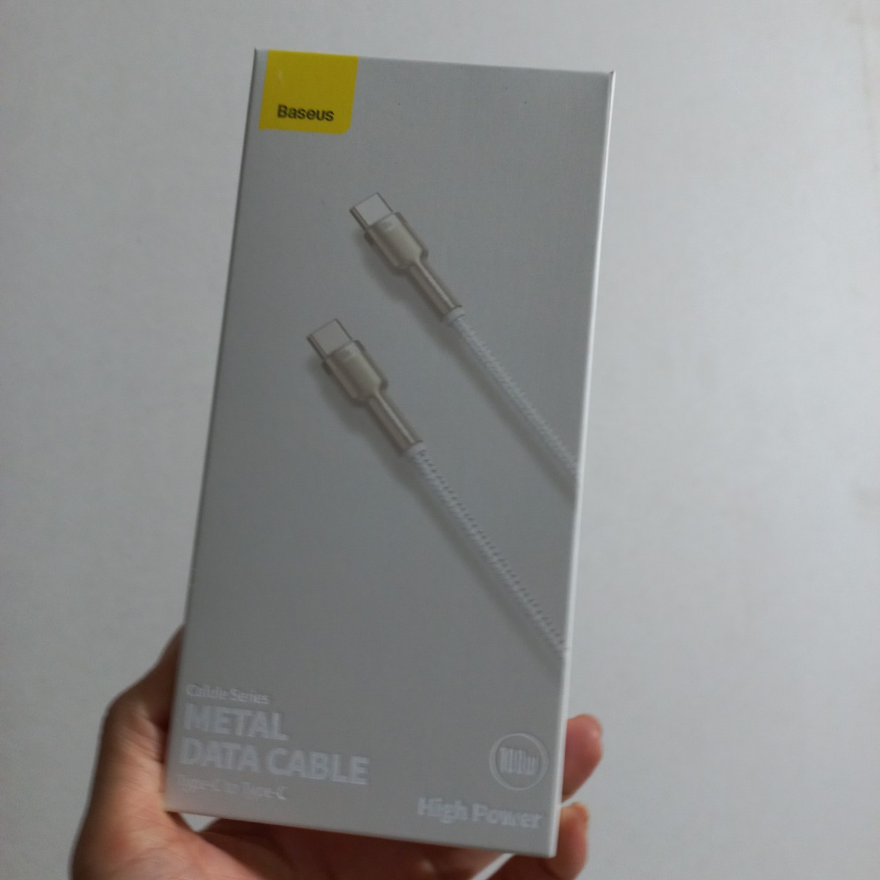 Cáp sạc C to C 100W Baseus Cafule Series Metal Data Cable (1m/ 2m)