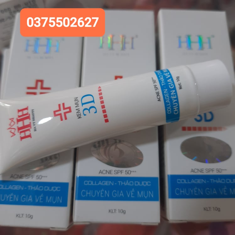 kem chấm  mụn , mờ sẹo, thâm, trắng da HHH