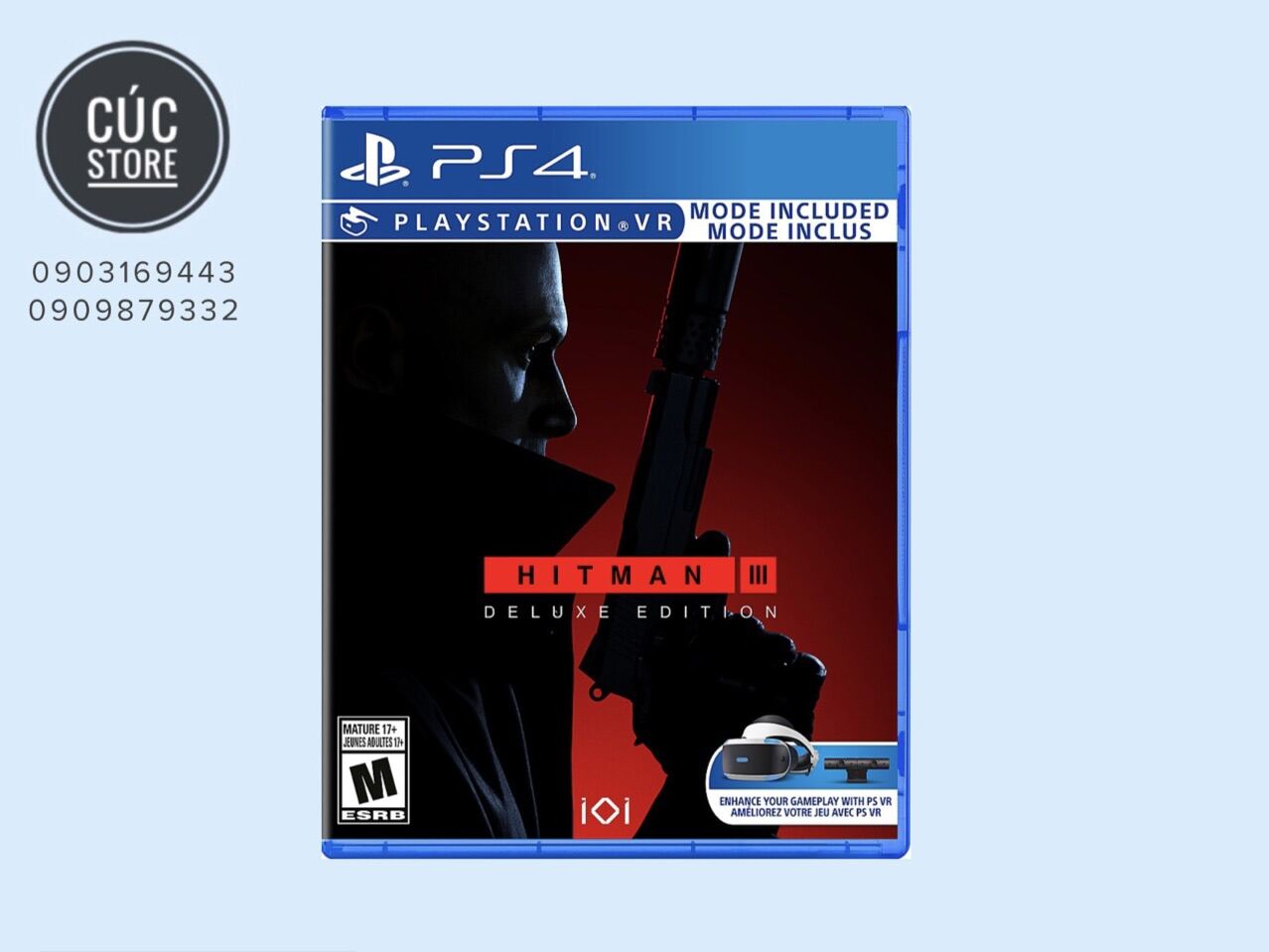 Đĩa chơi game PS4: Hitman 3