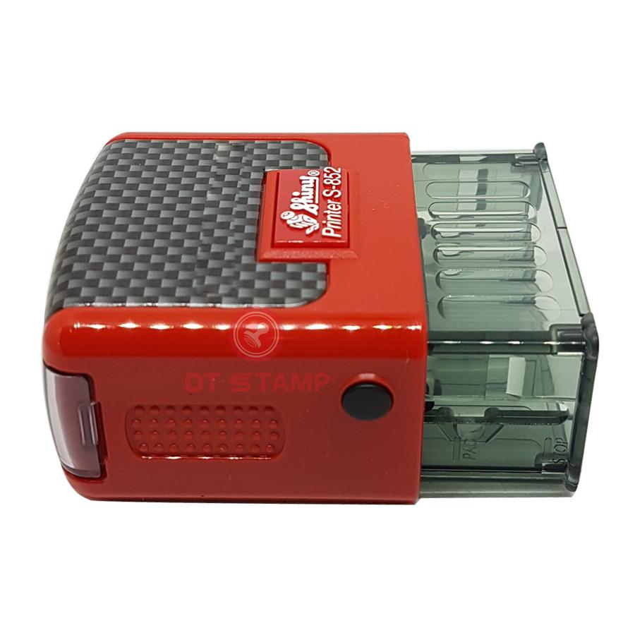 Con dấu Đã Thu Tiền - Shiny S852 màu đỏ