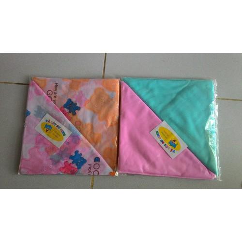 Combo 10 tã chéo cotton màu sơ sinh