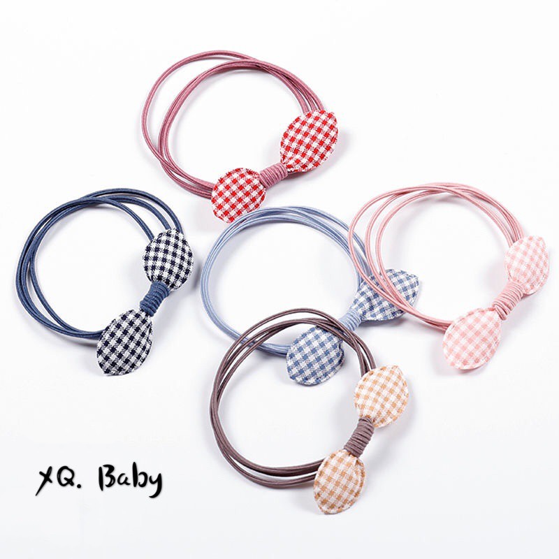 DÂY THUN CỘT TÓC BUỘC TÓC NỮ NƠ CARO CUTE SIÊU XINH