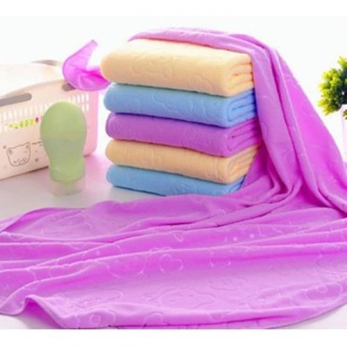 Khăn Tắm Khăn Quấn Bé Siêu Mềm Mịn Mỏng 1m4 Set 2 Khăn