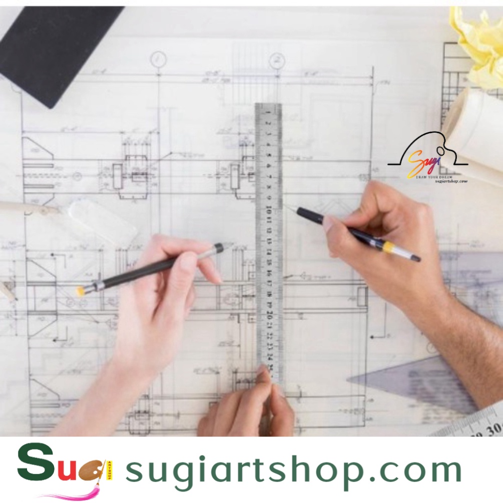 Thước sắt loại dày, thước sắt 30cm