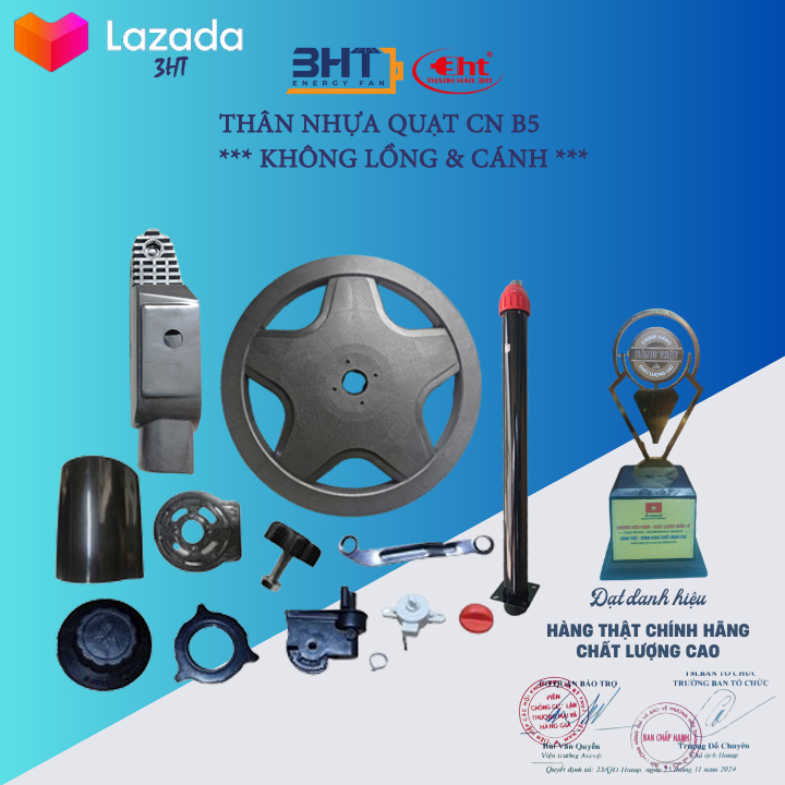 BỘ THÂN QUẠT LỠ B5 FULL LỒNG & CÁNH