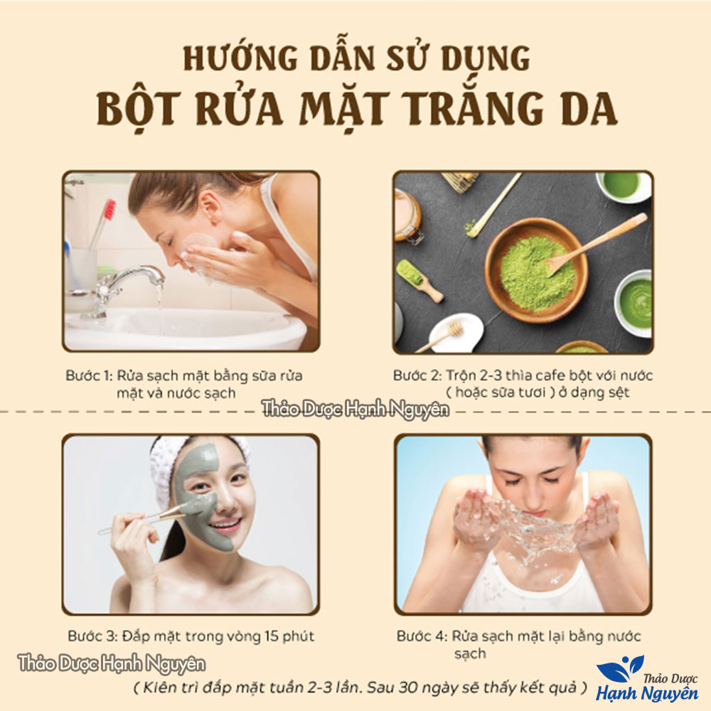 Bột rửa mặt, đắp mặt trắng da Yujisan 1kg (Công thức cổ, ngọc trúc, y dĩ, bạch chỉ, bạch truật, đậu xanh)