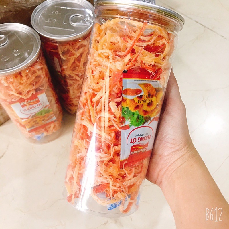 Mực Xé Sợi Hấp Dừa Thái Lan 250gr