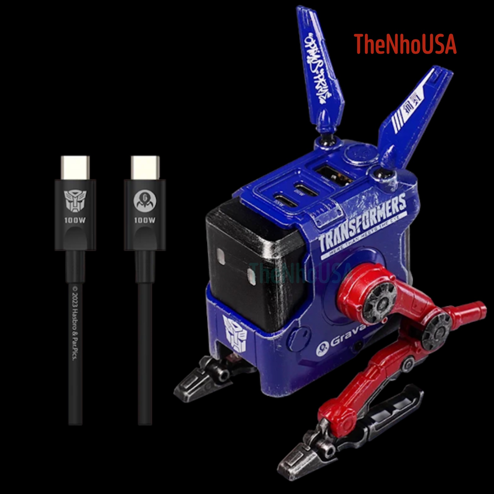 [Chính hãng] Củ sạc nhanh GravaStar Alpha A65 65W 3 cổng 2C1A PD/PPS/QC/FCP/PE