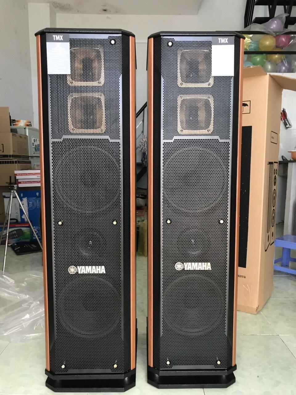 Loa YAMAHA 709 màu VÀNG NHẬP KHẨU INDONESIA vân gỗ đẹp mắt