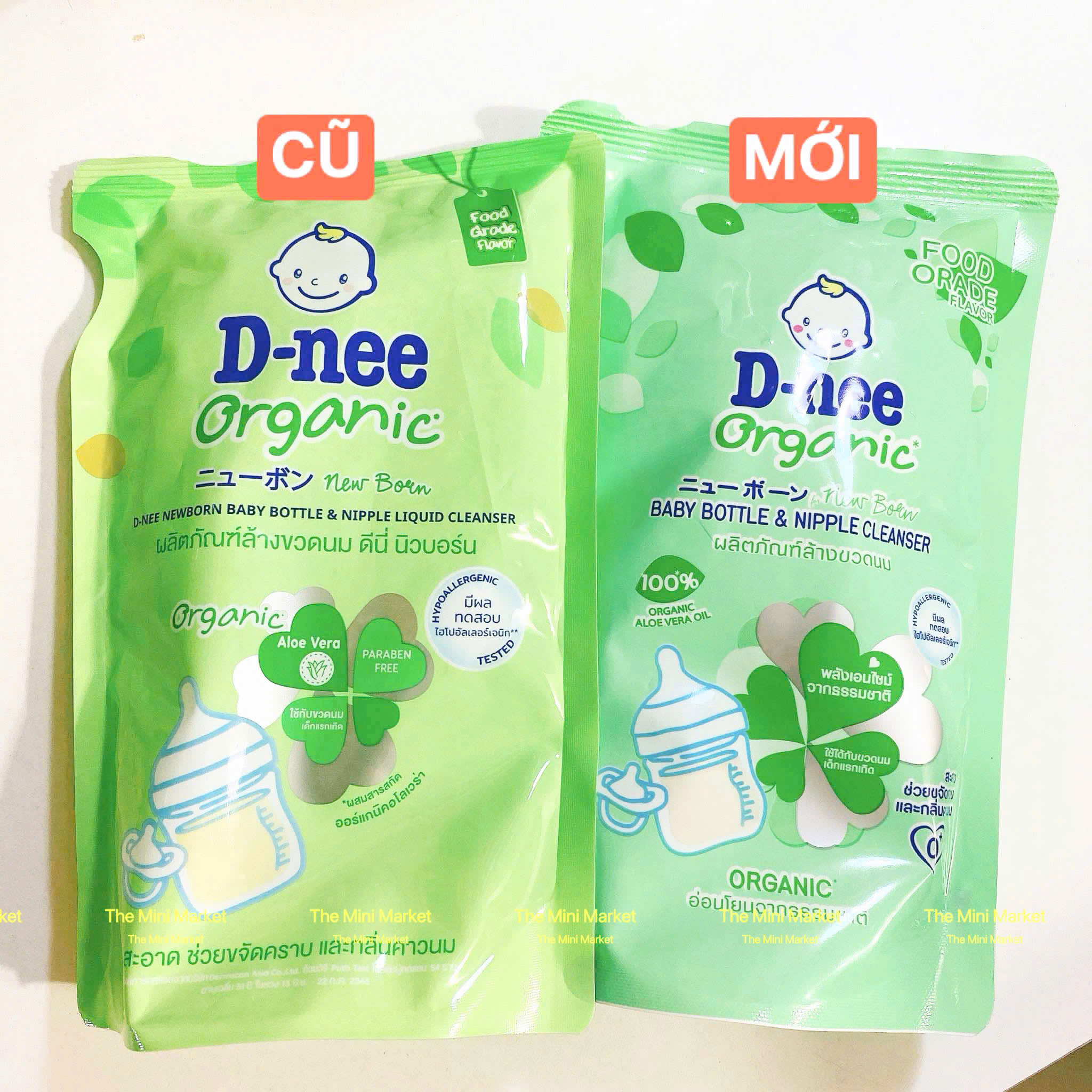 Nước Rửa Bình Sữa Dnee Thái Lan