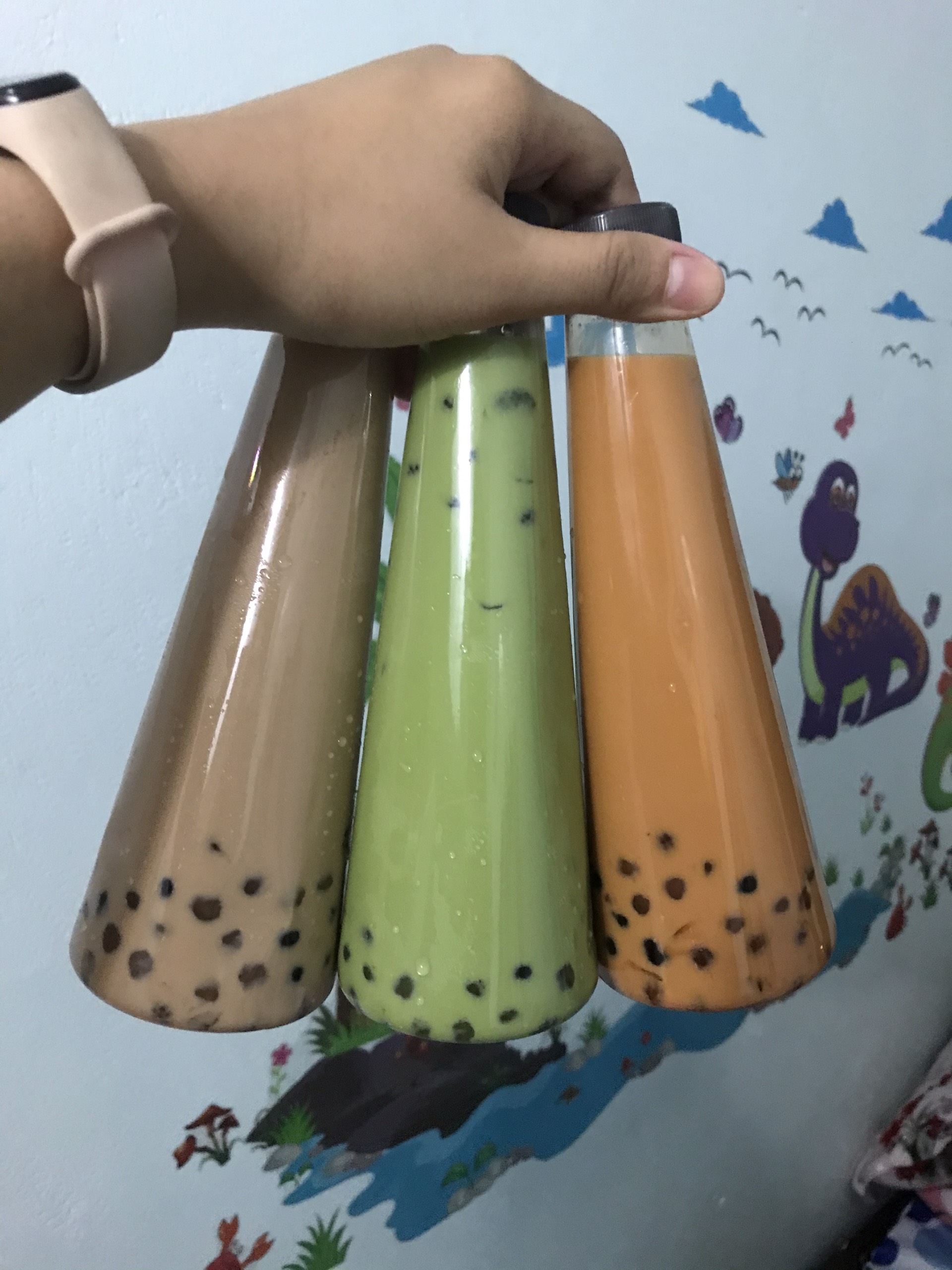 Set nguyên liệu 30 ly trà sữa thái xanh/đỏ