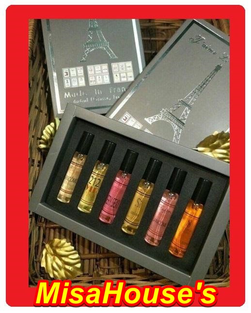Set 6 Chai Nước Hoa Phap Dạng Lăn - 20ml/chai