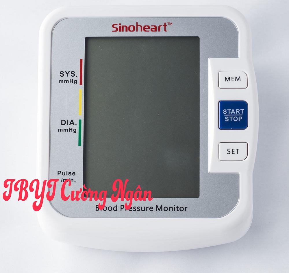 Máy đo huyết áp điện tử bắp tay Sinocare BA-801