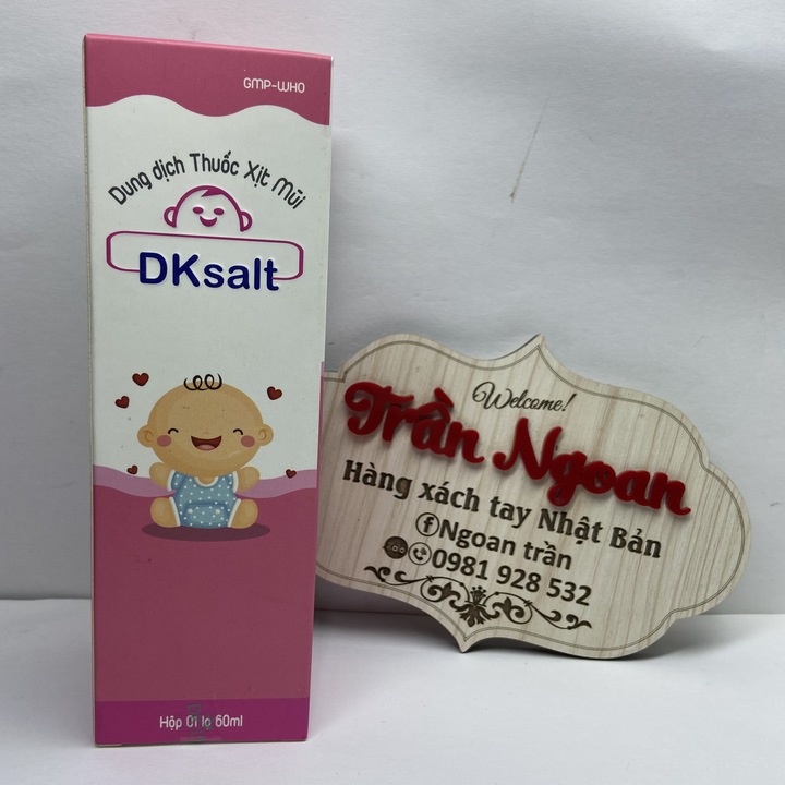 Dung Dịch Xịt Mũi DK Salt