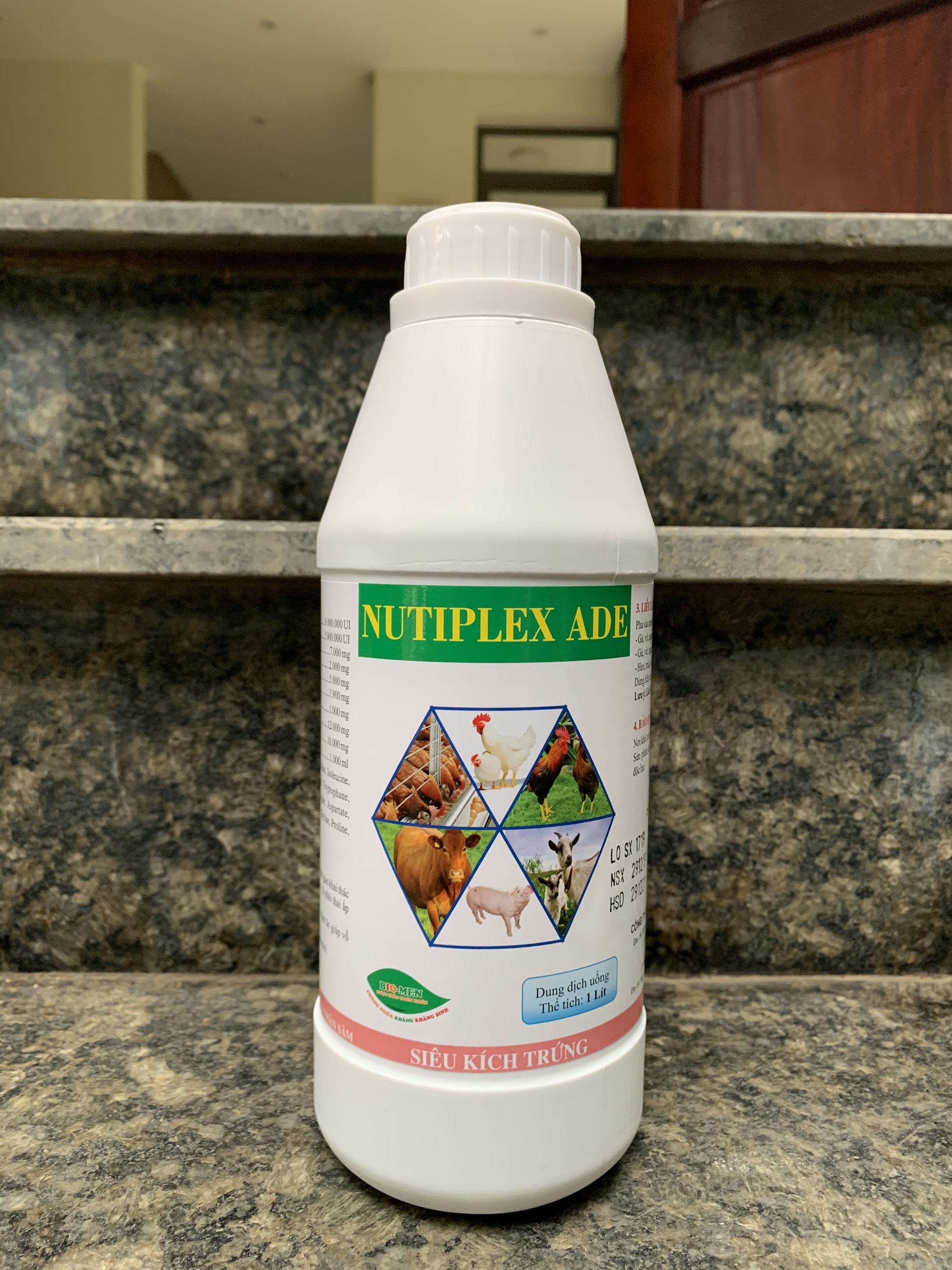 Chế phẩm NUTI-ADE. Siêu kích trứng dùng cho gà đẻ, vịt đẻ, cút đẻ