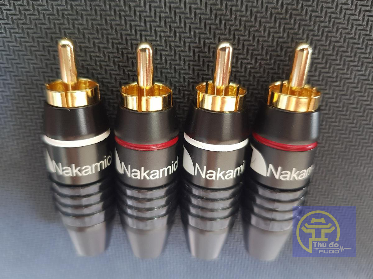 Bộ 4 Đầu hàn Jack AV / RCA / Hoa sen Nakamichi