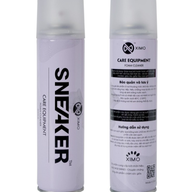 Chai Xịt Tạo Bọt Vệ Sinh Giày Sneaker Cao Cấp 300ml