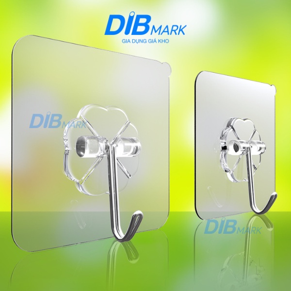 COMBO 10 MÓC TREO DÁN TƯỜNG SIÊU CHẮC [TRONG SUỐT]