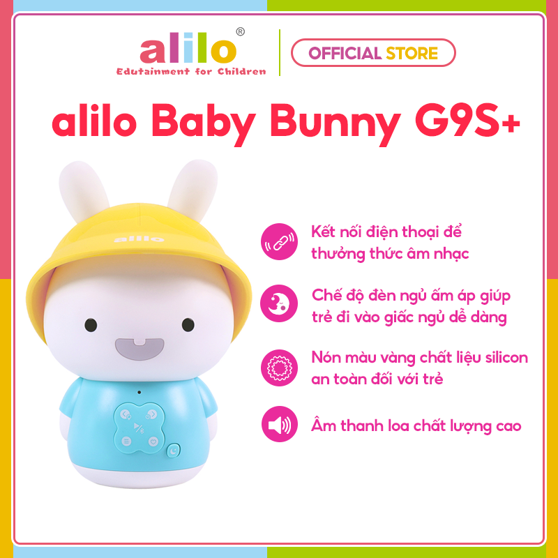 Đồ Chơi Phát Nhạc - Kể Chuyện Cho Bé Alilo G9S+ Baby Bunny