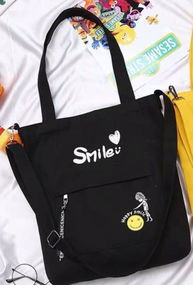 túi tote thời trang smile trái tim s40