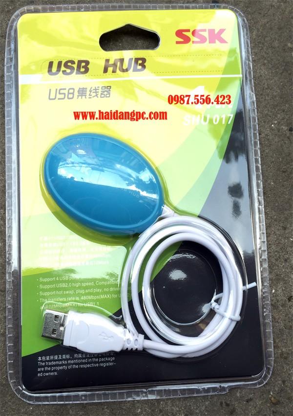 HUB USB 4 CỔNG SSK SHU017